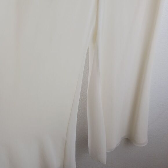 R & M Richards polyester champange Pant suit size 8 - Picture 4 of 8